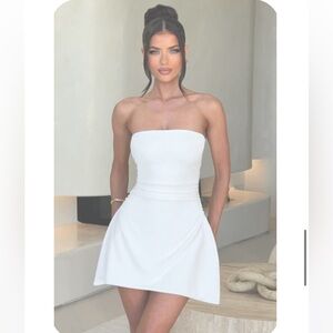 MINI DRESS - IVORY